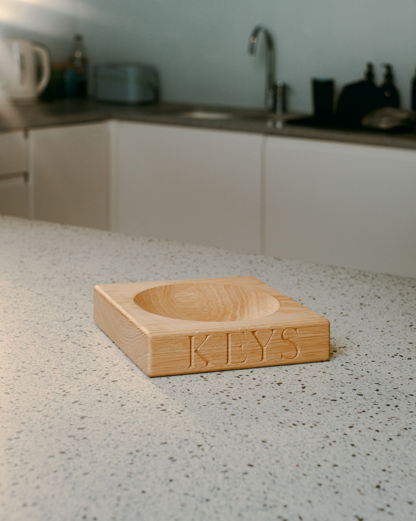 Personalised Oak Bowl