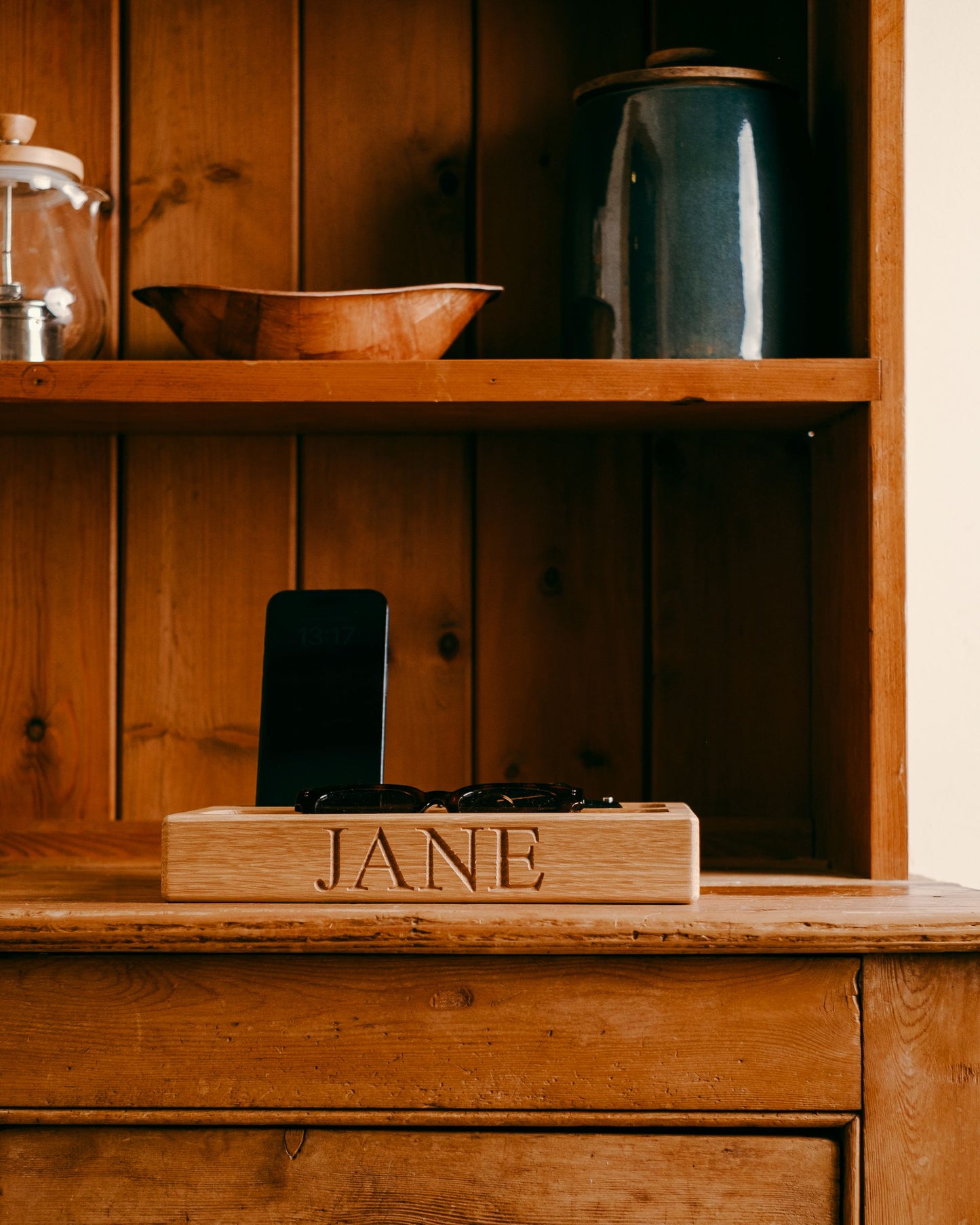 Personalised desk tidy