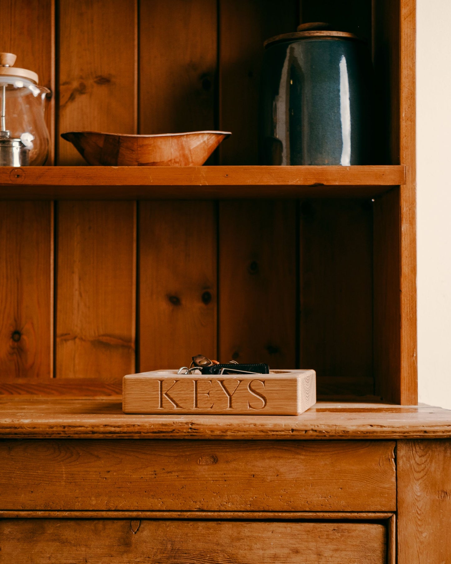 Personalised Oak Bowl