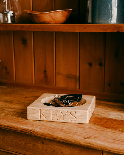 Personalised Oak Bowl