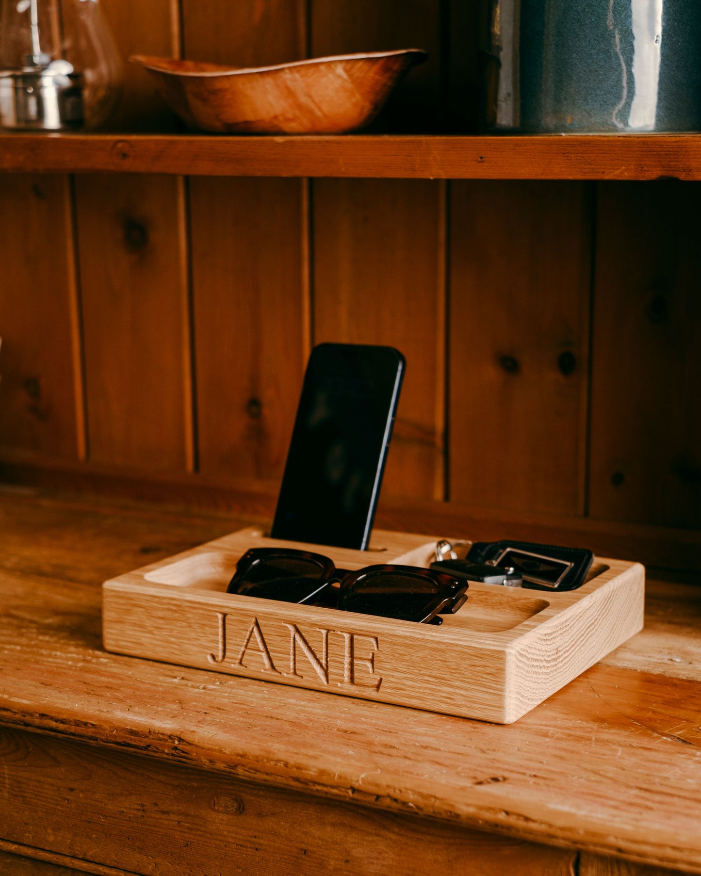 Personalised desk tidy